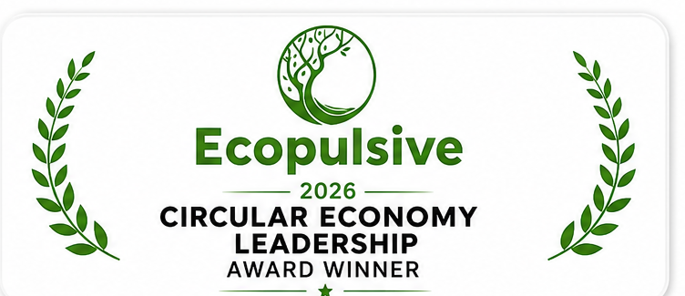 Ecopulsive Circular Economy Leadership Award Winner 2026 banner