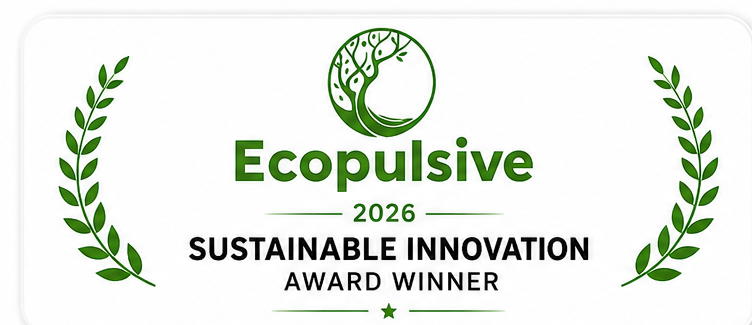 Ecopulsive Sustainable Innovation Award Winner 2026 banner